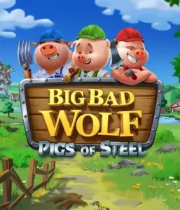 Join the futuristic twist of Big Bad Wolf: Pigs of Steel by Quickspin, highlighting dynamic graphics with a cyberpunk take on the timeless fairy tale. See the big bad wolf and the heroic pigs in a high-tech showdown, armed with mechanical gadgets, neon lights, and steel towers. Great for fans of sci-fi slots with exciting bonuses and high win potential.