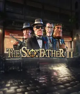 Step into the shadowy world of The Slotfather Part II game by Betsoft, showcasing a lineup of iconic mafia characters against a dark urban backdrop. This graphic portrays the intense theme of the organized crime with its vivid character design and suspenseful setting. Ideal for players attracted to mafia stories, promising a gripping adventure. 