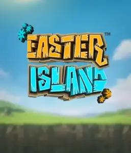 Yggdrasil's Easter Island slot presented against a backdrop of serene landscapes and colorful art style. The visual emphasizes the slot's dynamic gameplay with unique reel expansions, alongside its eye-catching, high-quality graphics, enticing for those drawn to exploring mythical landscapes.